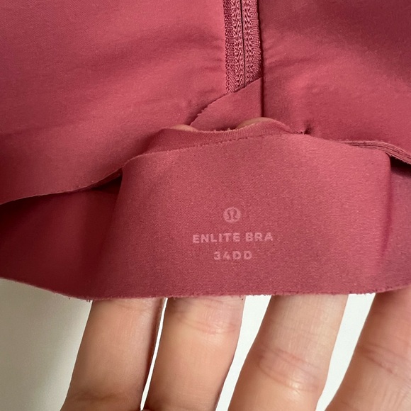 Lululemon Enlite High Support Bra Front Zip 34DD - Picture 3 of 7